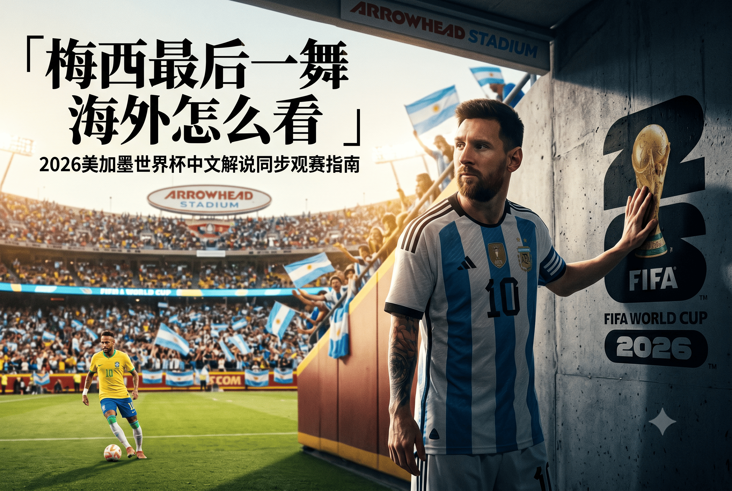 海外怎么看2026世界杯中文解说？梅西告别战+巴西首战观赛全攻略